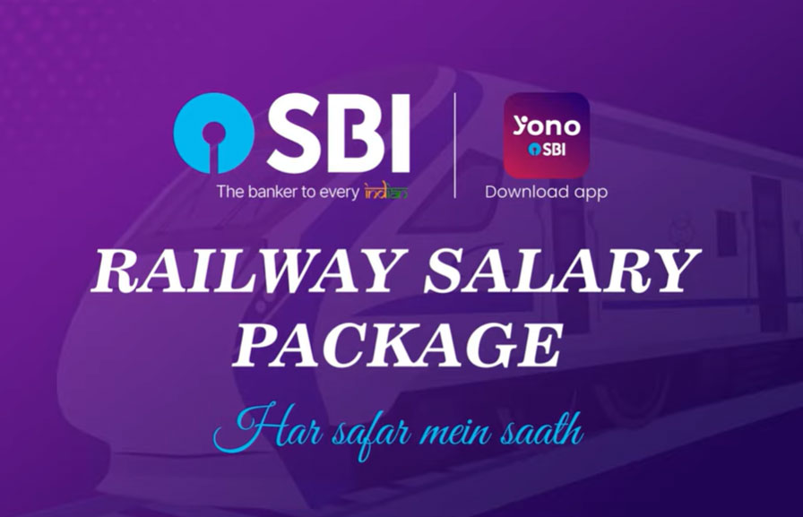 SBI - Railway Salary Package - Digital Ad